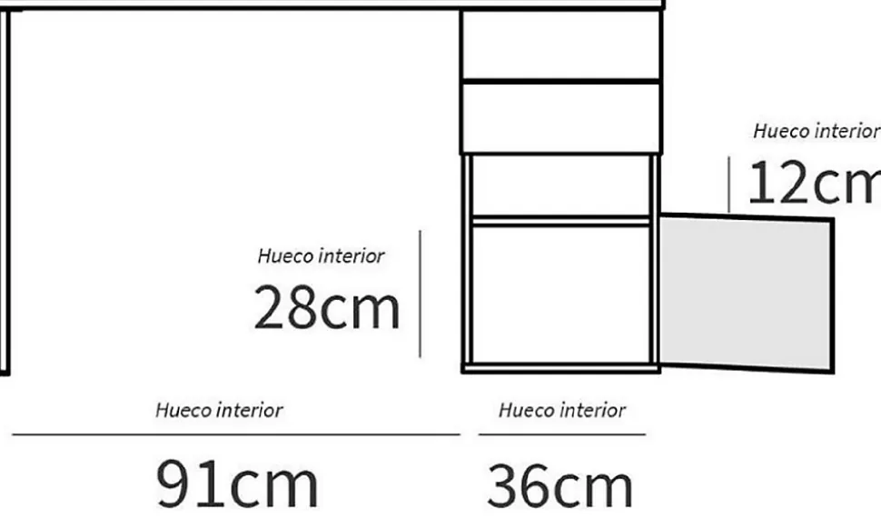 Bureau,table de travail en aggloméré finition gris foncé avec pied en métal noir-Longueur 137.5 x Profondeur 67 x Hauteur 76 cm