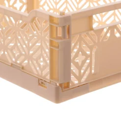 Cagette pliable Arry 30x20cm jaune - Atmosphera