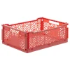 Cagette pliable Arry 40x30cm vert clair - Atmosphera