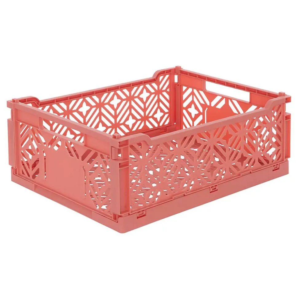 Cagette pliable Arry 40x30cm vert clair - Atmosphera