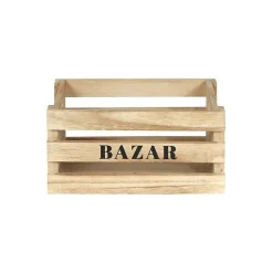 Cagettes en bois Bazar (Lot de 3)