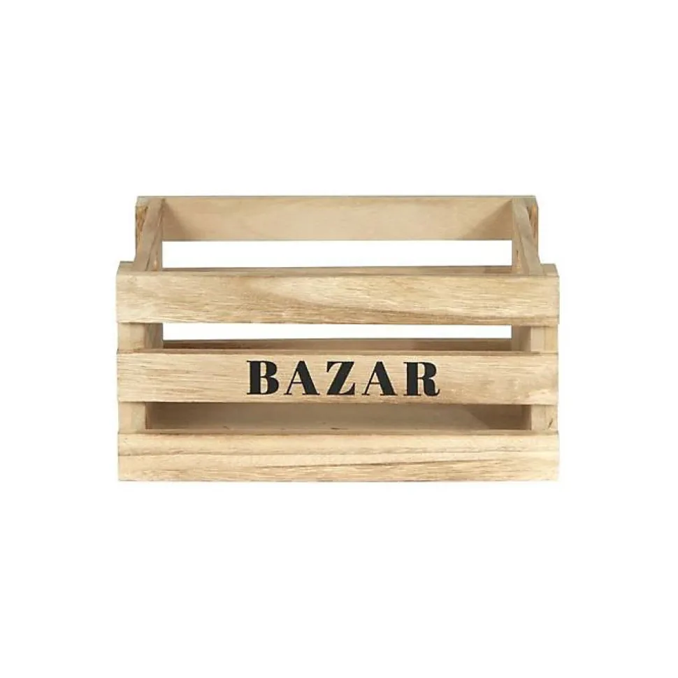 Cagettes en bois Bazar (Lot de 3)