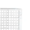 Caisse ajourée empilable emboîtable 400 x 300 x 175 mm - 14 L - blanc