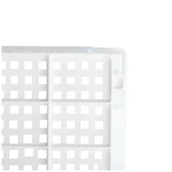 Caisse ajourée empilable emboîtable 400 x 300 x 175 mm - 14 L - blanc