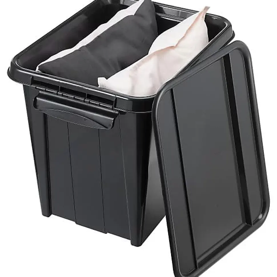 Caisse avec couvercle en Plastique Recyclé 53 litres