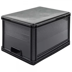 Caisse de rangement alimentaire 64 litres - Noir