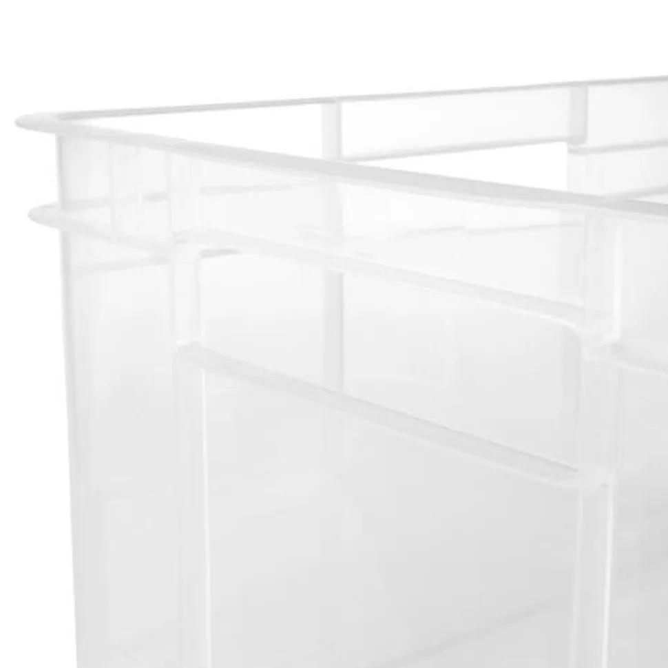 Caisse de Rangement Empilable 28 litres Euro-Box XL - Transparent