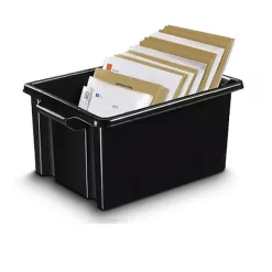 Caisse de rangement Professionnelle empilable 32 litres