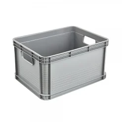 Caisse de rangement professionnelle alimentaire 20 litres - Gris