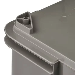 Caisse Empilable en plastique recyclé 20 litres - Gris