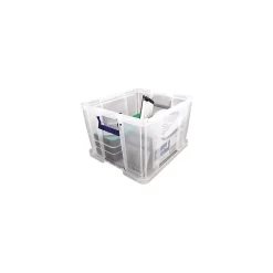 Caisse en plastique avec couvercle professionnelle 48 litres
