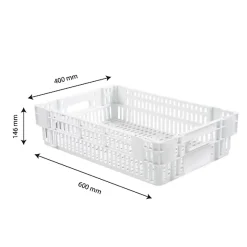 Caisse liaison froide 27 L - blanc