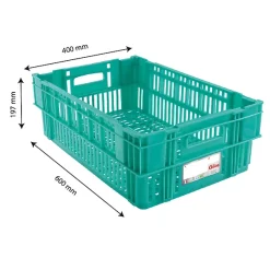 Caisse liaison froide HACCP 37 L - vert