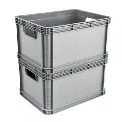 Caisse plastique solide empilable 20 litres