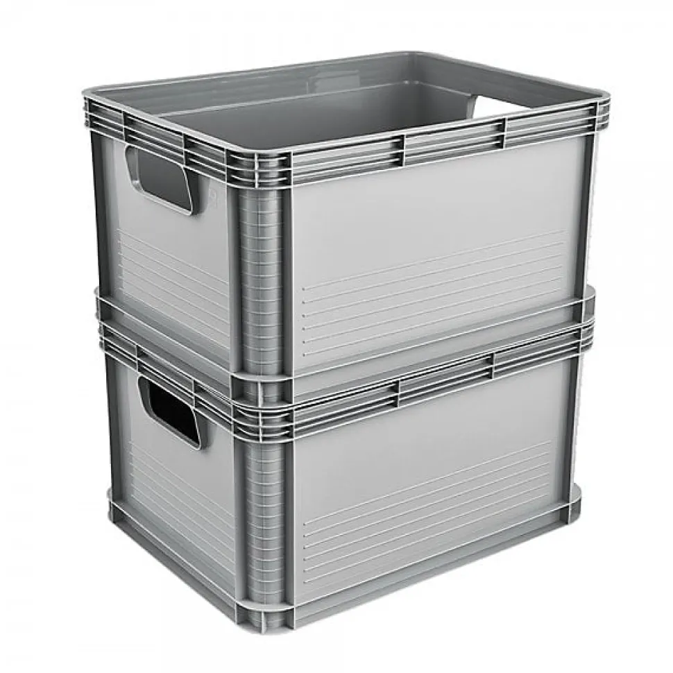 Caisse plastique solide empilable 20 litres