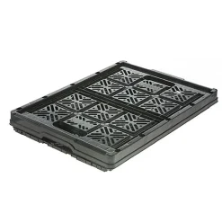 Caisse pliante 32 litres noire ida - Noir