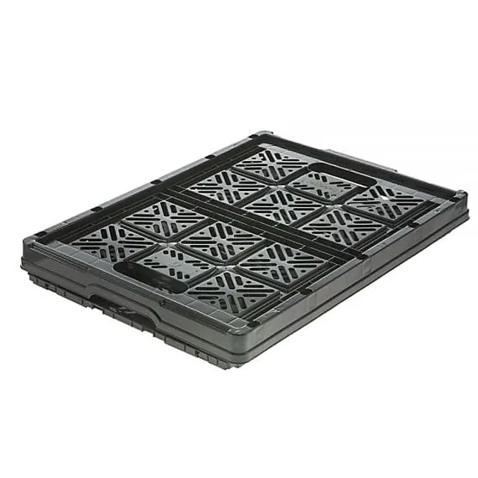 Caisse pliante 32 litres noire ida - Noir