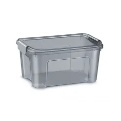 Caisse translucide à couvercle clipsable 13 ou 18 litres - 13 Litres
