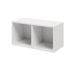 Caisson blanc GoodHome Atomia H. 37,5 x L. 75 x P. 35 cm