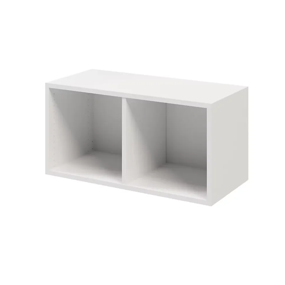Caisson blanc GoodHome Atomia H. 37,5 x L. 75 x P. 35 cm