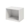 Caisson blanc GoodHome Atomia H. 37,5 x L. 50 x P. 35 cm