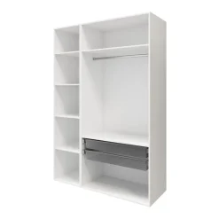 Caisson blanc GoodHome Atomia H. 225 x L. 100 x P. 58 cm