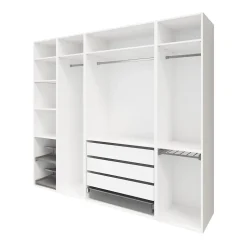Caisson blanc GoodHome Atomia H. 225 x L. 100 x P. 58 cm