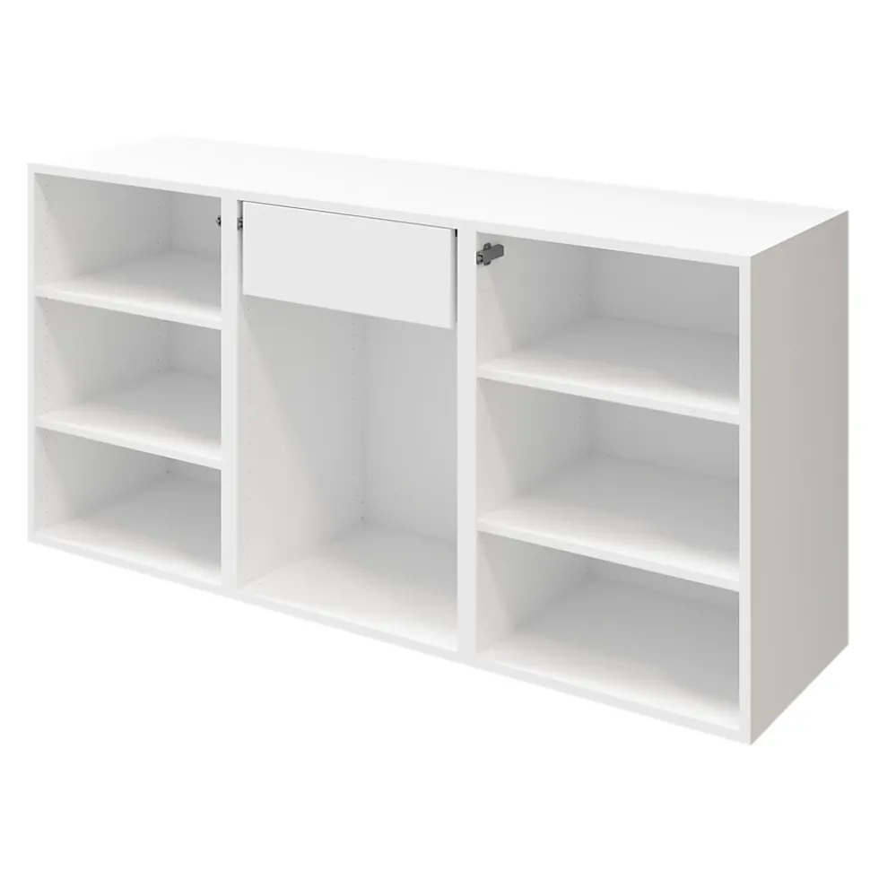 Caisson blanc GoodHome Atomia H. 75 x L. 50 x P. 45 cm