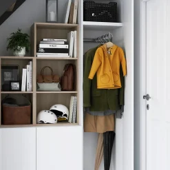 Caisson blanc GoodHome Atomia H. 75 x L. 50 x P. 45 cm
