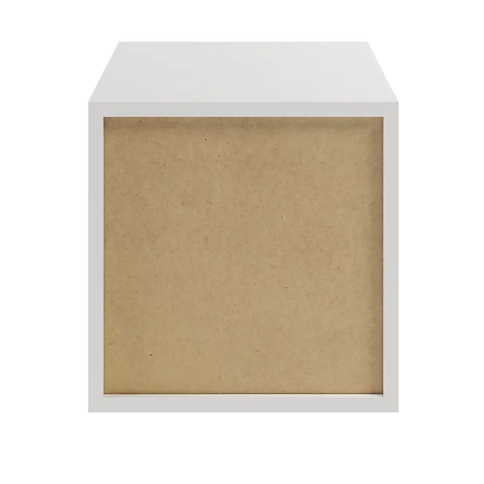Caisson blanc GoodHome Atomia H. 37,5 x L. 37,5 x P. 45 cm