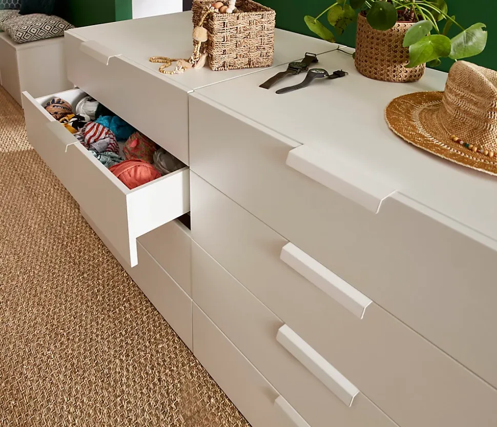 Caisson blanc GoodHome Atomia H. 75 x L. 75 x P. 58 cm