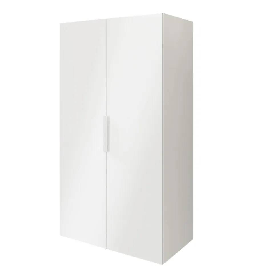 Caisson blanc GoodHome Atomia H. 187,5 x L. 100 x P. 58 cm