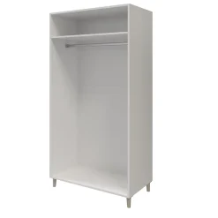 Caisson blanc GoodHome Atomia H. 187,5 x L. 100 x P. 58 cm