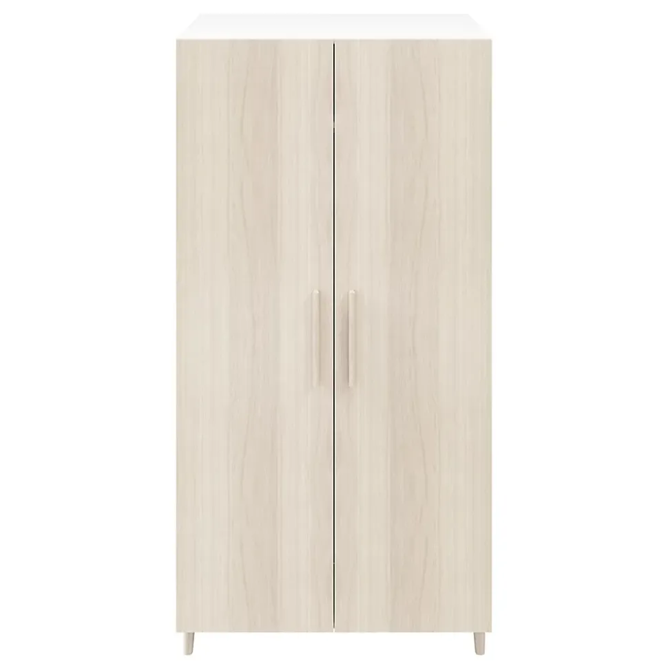 Caisson blanc GoodHome Atomia H. 187,5 x L. 100 x P. 58 cm