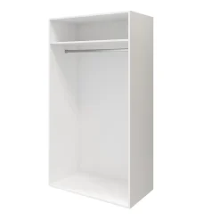Caisson blanc GoodHome Atomia H. 187,5 x L. 100 x P. 58 cm