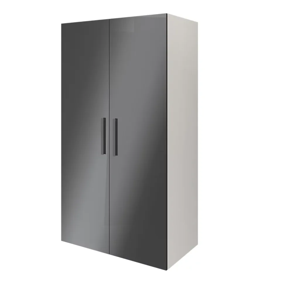 Caisson blanc GoodHome Atomia H. 187,5 x L. 100 x P. 58 cm