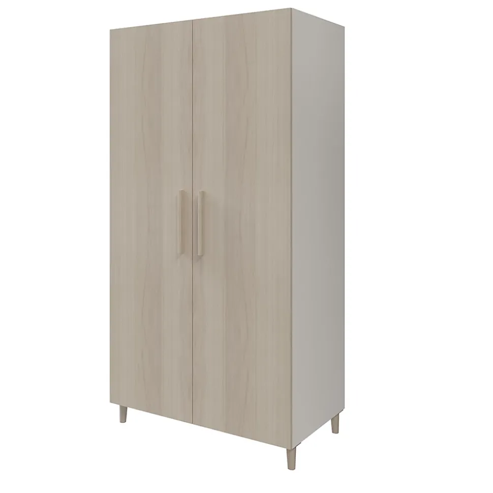 Caisson blanc GoodHome Atomia H. 187,5 x L. 100 x P. 58 cm