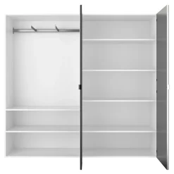 Caisson blanc GoodHome Atomia H. 187,5 x L. 100 x P. 45 cm