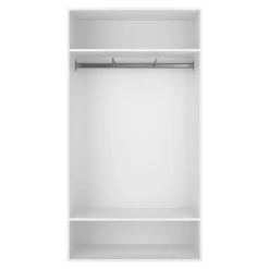 Caisson blanc GoodHome Atomia H. 187,5 x L. 100 x P. 45 cm