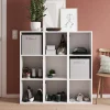 Caisson blanc GoodHome Atomia H. 112,5 x L. 37,5 x P. 35 cm