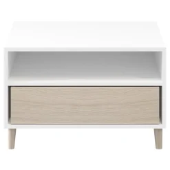 Caisson blanc GoodHome Atomia H. 37,5 x L. 75 x P. 45 cm
