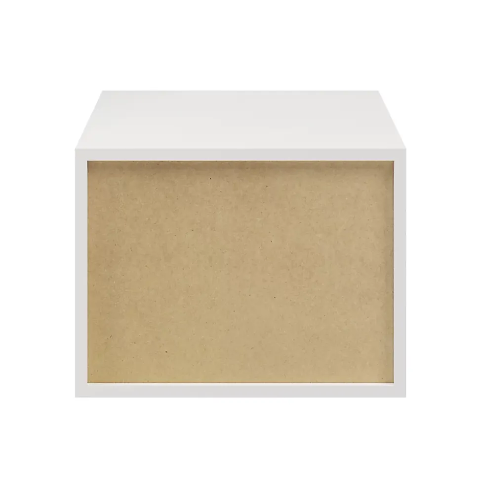 Caisson blanc GoodHome Atomia H. 37,5 x L. 50 x P. 45 cm