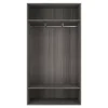Caisson chêne grisé GoodHome Atomia H. 187,5 x L. 100 x P. 45 cm