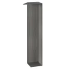 Caisson d'angle chêne grisé Atomia l. 42,8 x H. 225 x P. 45 cm
