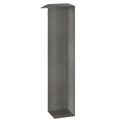 Caisson d'angle chêne grisé Atomia l. 42,8 x H. 225 x P. 45 cm