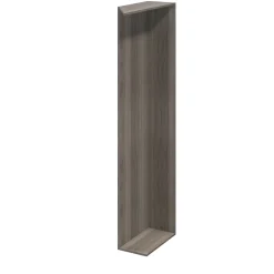 Caisson d'angle effet chêne grisé GoodHome GoodHome Atomia H. 225 x L. 31 x P. 58 cm