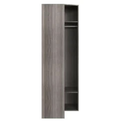 Caisson d'angle effet chêne grisé GoodHome Atomia H. 225 x L. 75 x P. 45 cm