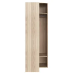 Caisson d'angle effet chêne GoodHome Atomia H. 225 x L. 75 x P. 45 cm