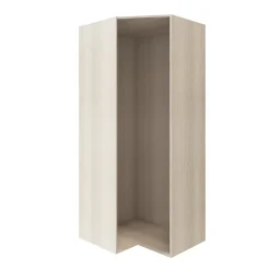 Caisson d'angle effet chêne GoodHome Atomia H. 225 x L. 100 x P. 89 cm