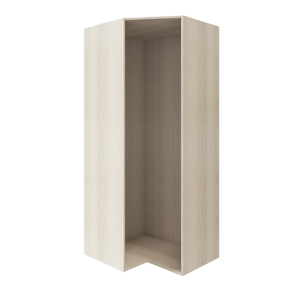 Caisson d'angle effet chêne GoodHome Atomia H. 225 x L. 100 x P. 89 cm